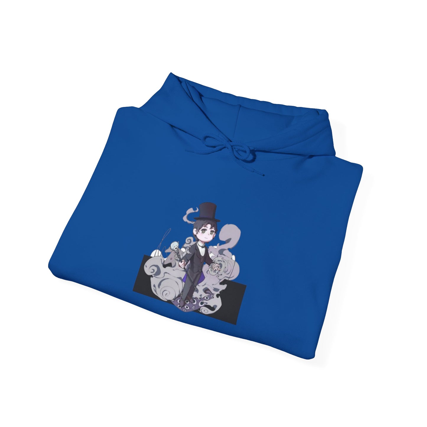 Anime Lord of Mysteries Klein Moretti Chibi Magician Blue Hoodie