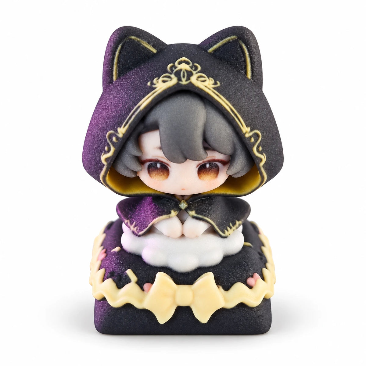 Lord of Mysteries Klein Moretti The Fool Hooded Resin Backlit Keycap