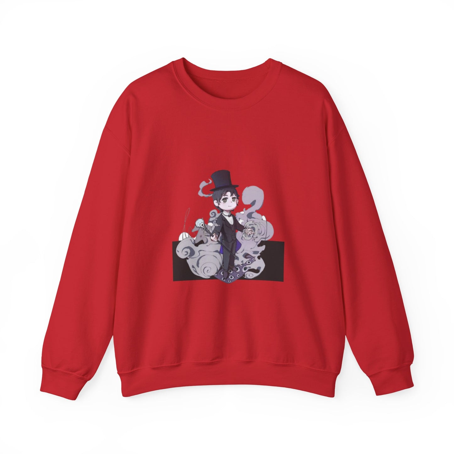 Anime Lord of Mysteries Klein Moretti Chibi Magician Red Sweatshirt