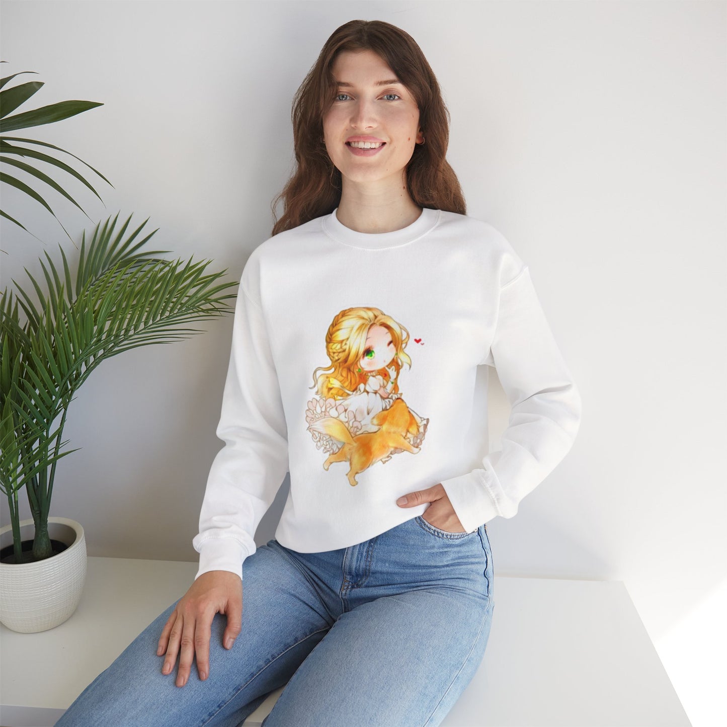 Anime Lord of Mysteries Audrey Hall Chipie White Sweatshirt