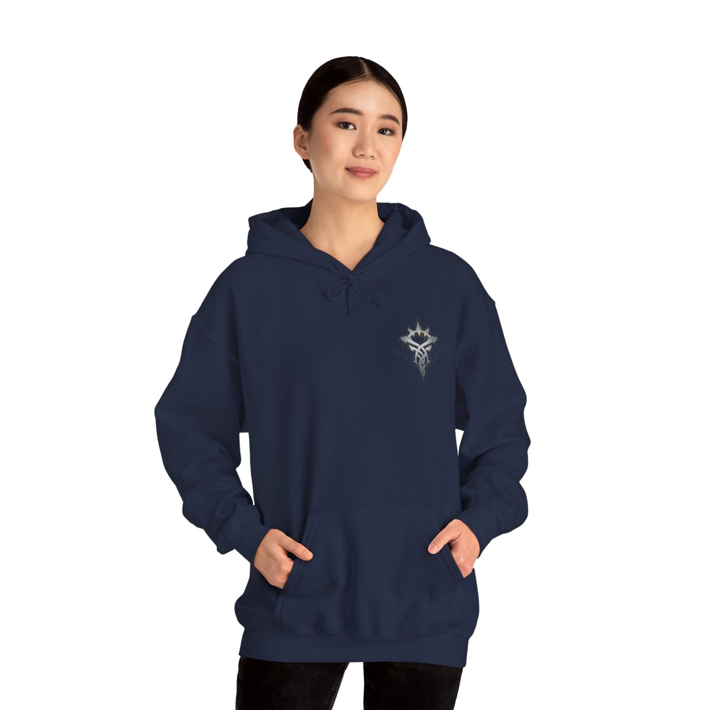 Lord of Mysteries Sacred Emblem Navy Blue Hoodie