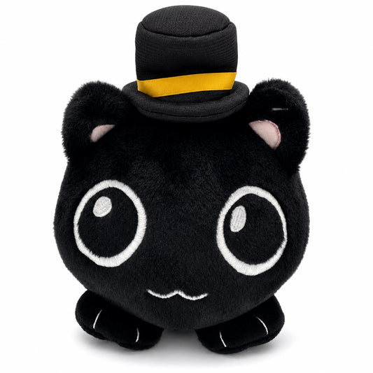 Lord of Mysteries Black Cat Top Hat Plush Doll