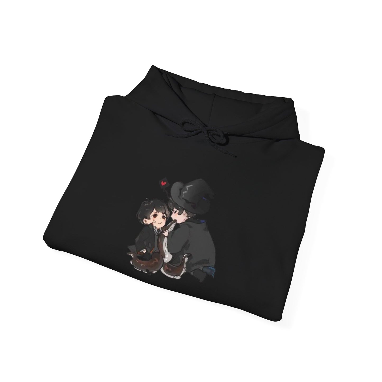 Anime Lord of Mysteries Chibi Duo Black Hoodie