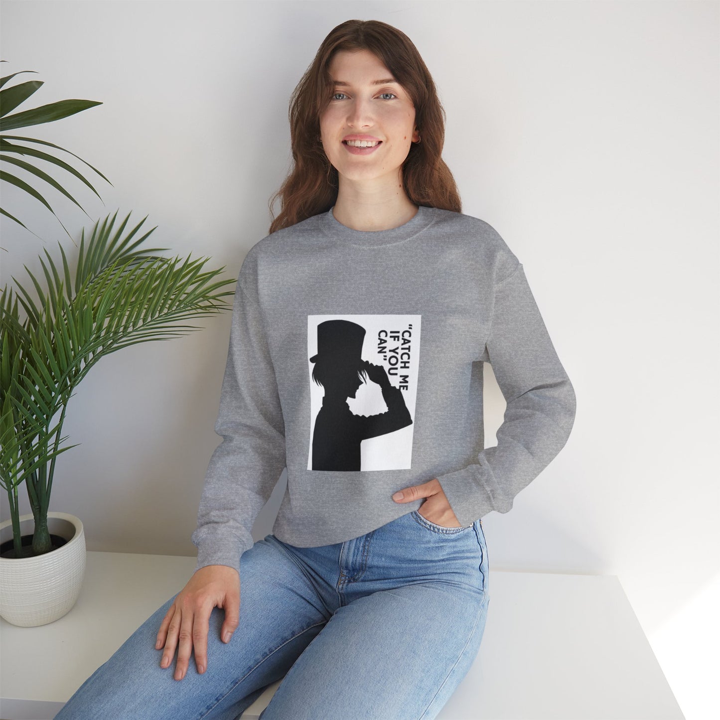 Anime Lord of Mysteries Klein Moretti Catch Me If You Can Gray Sweatshirt