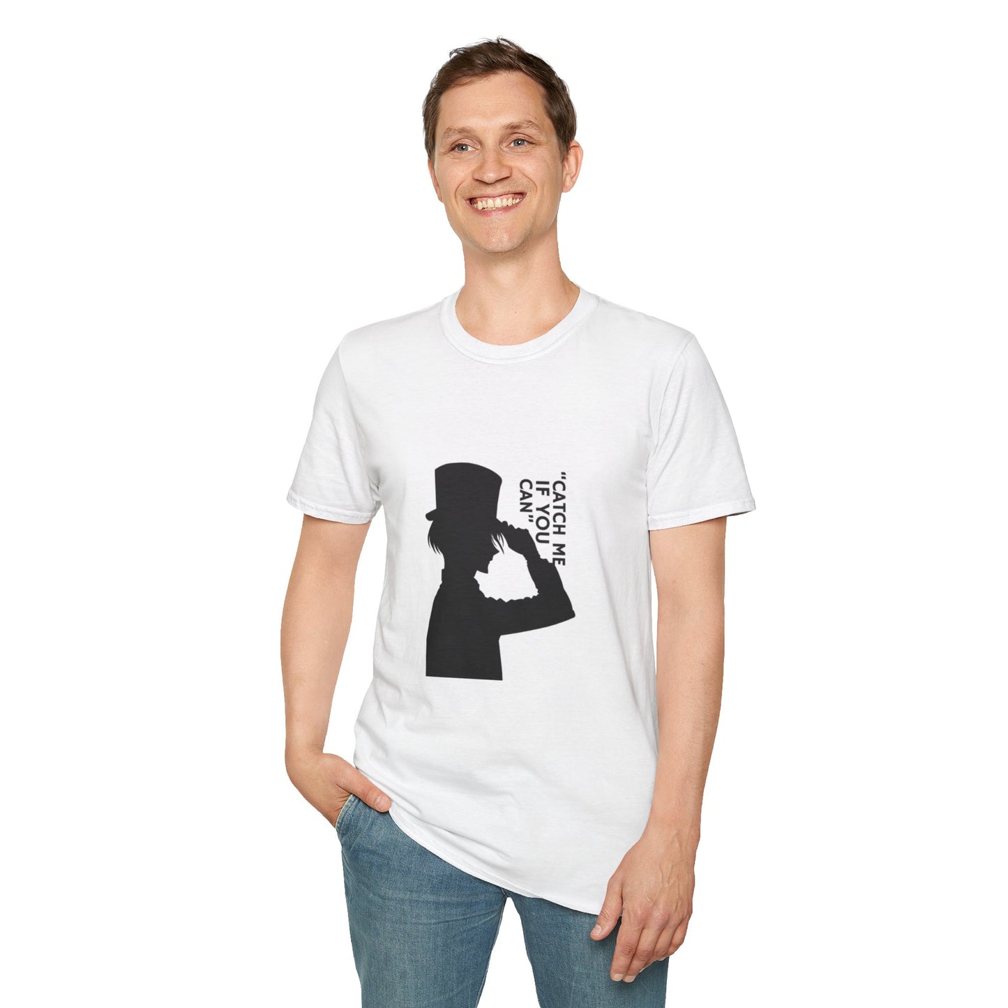 Anime Lord of Mysteries Klein Moretti Catch Me If You Can White T-Shirt