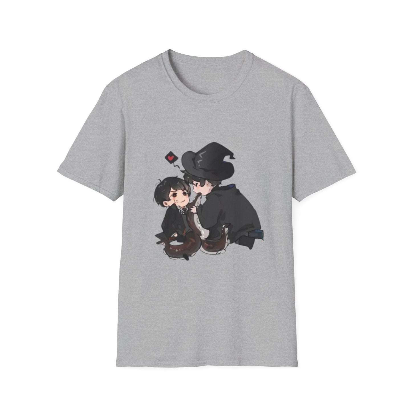 Anime Lord of Mysteries Chibi Duo Gray T-Shirt