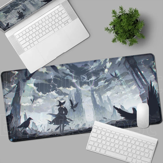 Lord of the Mysteries Anime Mouse Pad – Ravens and Storm