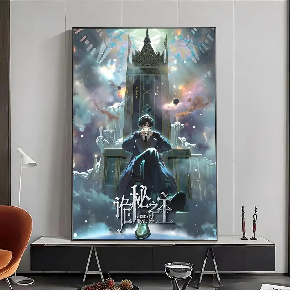 Lord of Mysteries Klein Moretti The Fool Throne Wall Art Poster