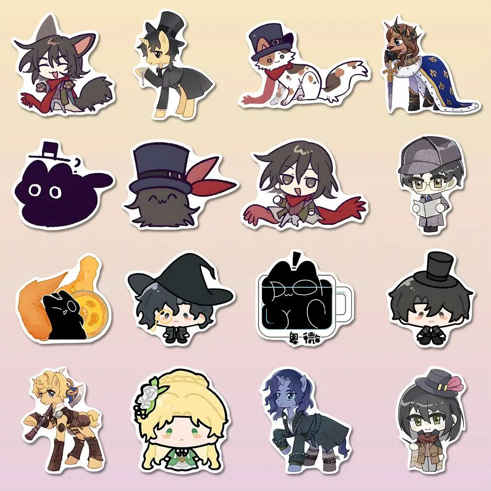 Lord of the Mysteries – 53pcs Chibi Sticker Pack (Mystic Characters Edition)