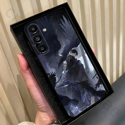 Lord of Mysteries Leonard Mitchell Raven Wings Samsung Galaxy Case