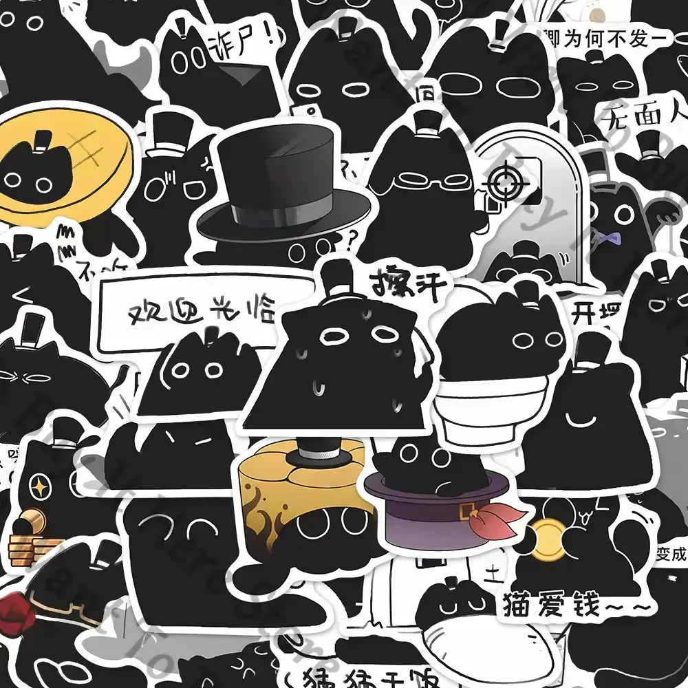 Lord of Mysteries Cat Stickers 85 Pcs