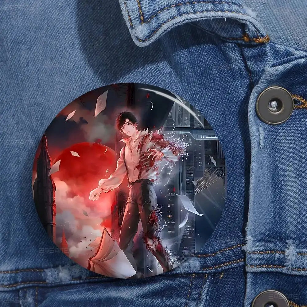 Lord of Mysteries Character Button Pin Badge — Exclusive Anime