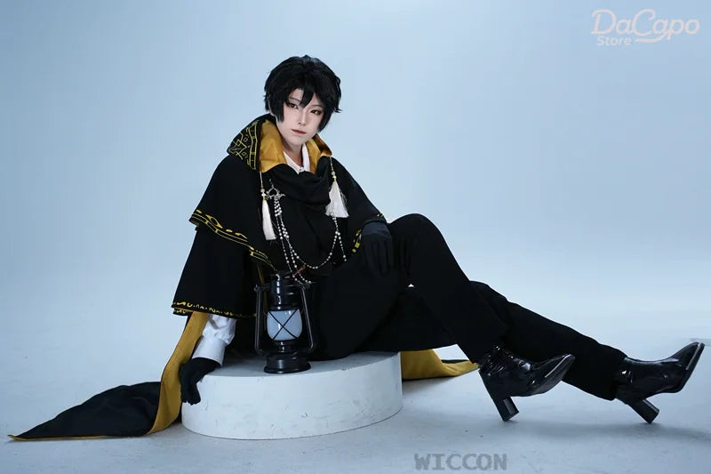 Lord of the Mysteries Klein Moretti The Fool Yellow Cloak Cosplay Costume