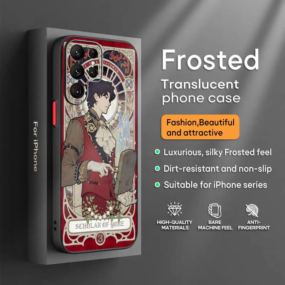 Lord of Mysteries Klein Moretti Scholar of Yore Frosted Samsung Galaxy Case