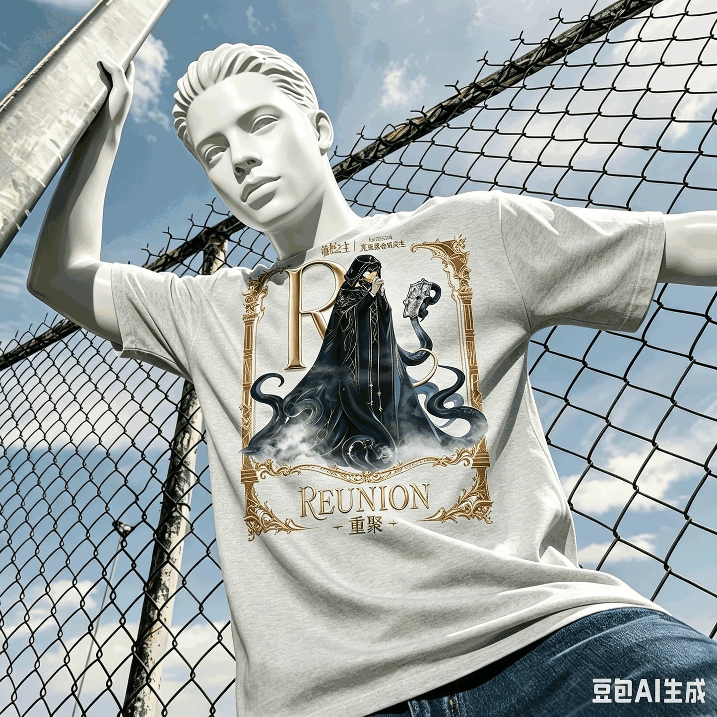 Lord of Mysteries Evernight Goddess Amanises Reunion Gray T Shirt