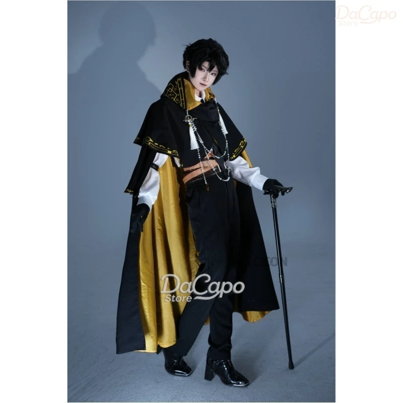 Lord of the Mysteries Klein Moretti The Fool Yellow Cloak Cosplay Costume