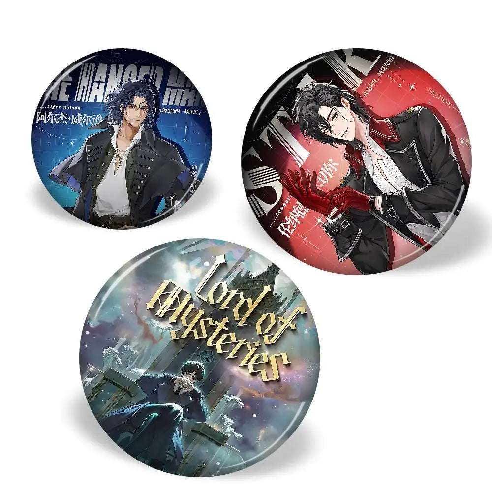 Lord of Mysteries Character Button Pin Badge — Exclusive Anime