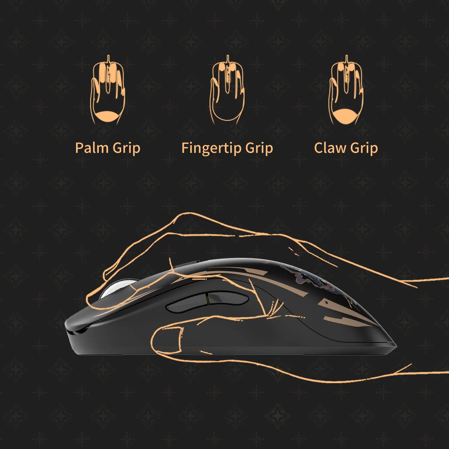 Akko AG ONE 8K Gaming Mouse – Klein Moretti Edition | PAW3395 Sensor & Tri-Mode Connectivity