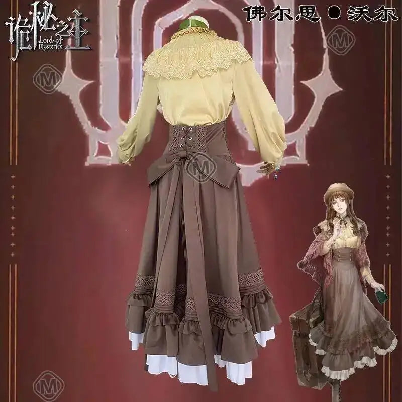 Lord of Mysteries Fors Wall Magician Cosplay Costume
