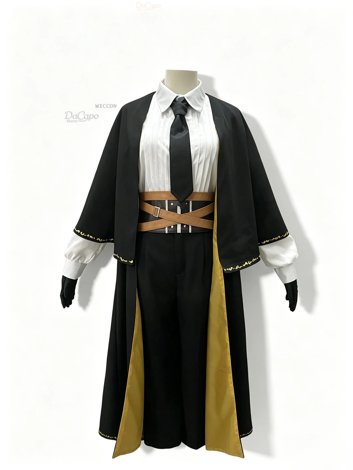Lord of the Mysteries Klein Moretti The Fool Yellow Cloak Cosplay Costume