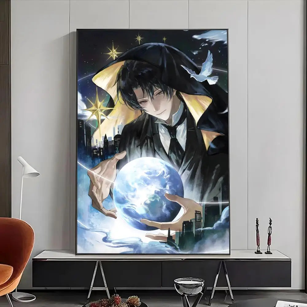 Lord of Mysteries Klein Moretti Celestial World Wall Art Poster