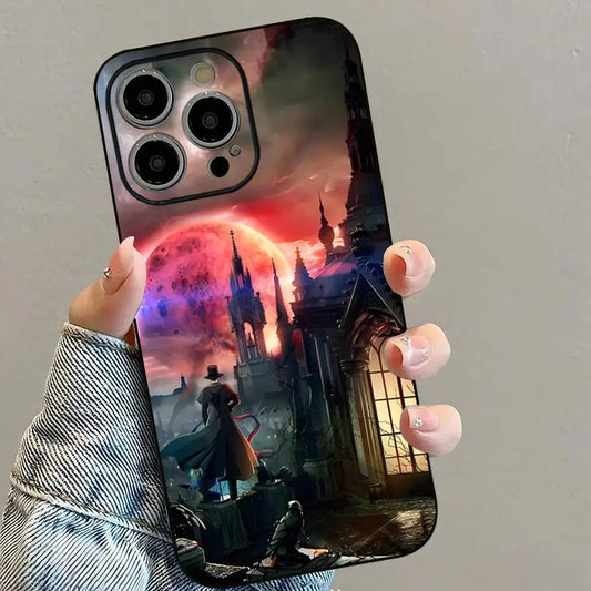 Lord of the Mysteries iPhone Case – Red Moon Gothic City