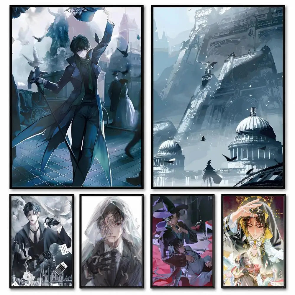 Lord of Mysteries Tarot Club Gathering Poster