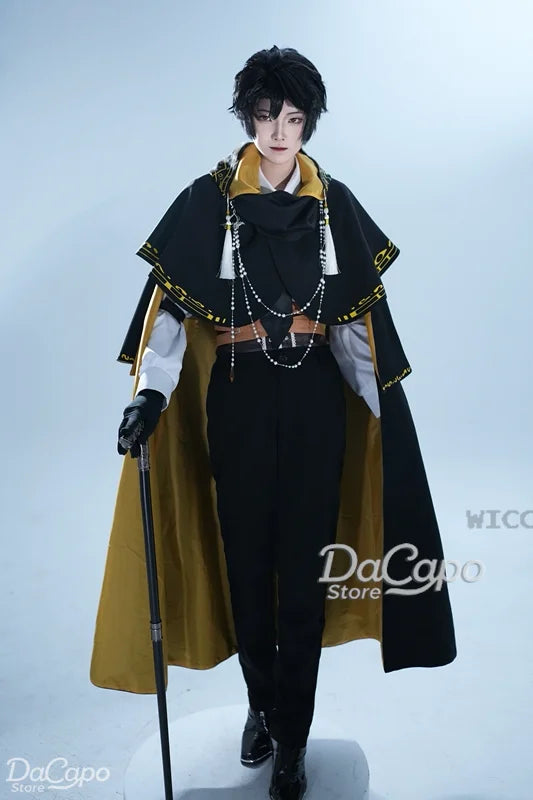 Lord of the Mysteries Klein Moretti The Fool Yellow Cloak Cosplay Costume