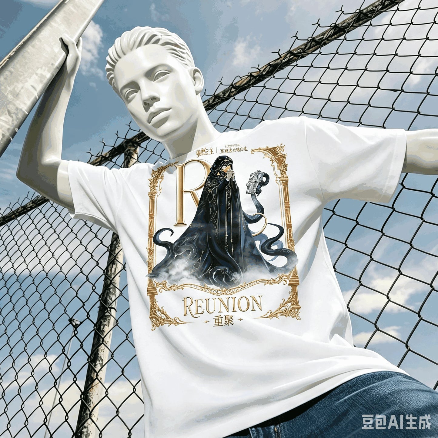 Lord of Mysteries Evernight Goddess Amanises Reunion White T Shirt