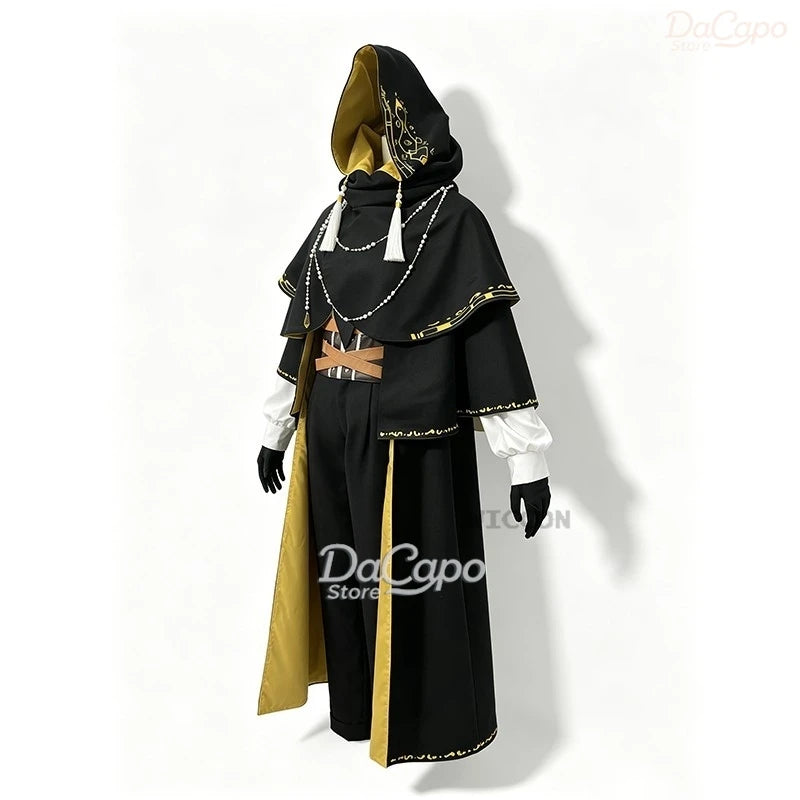 Lord of the Mysteries Klein Moretti The Fool Yellow Cloak Cosplay Costume