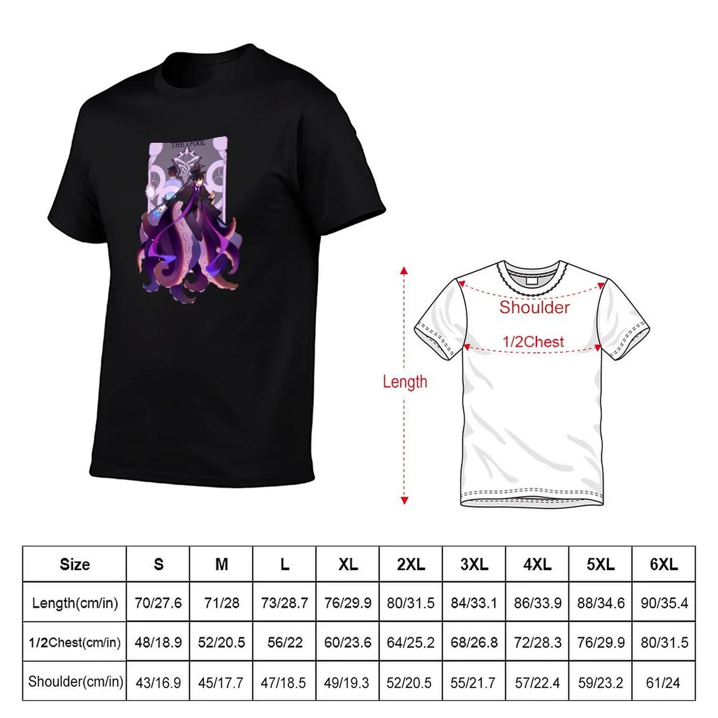 The Fool T-Shirt Black