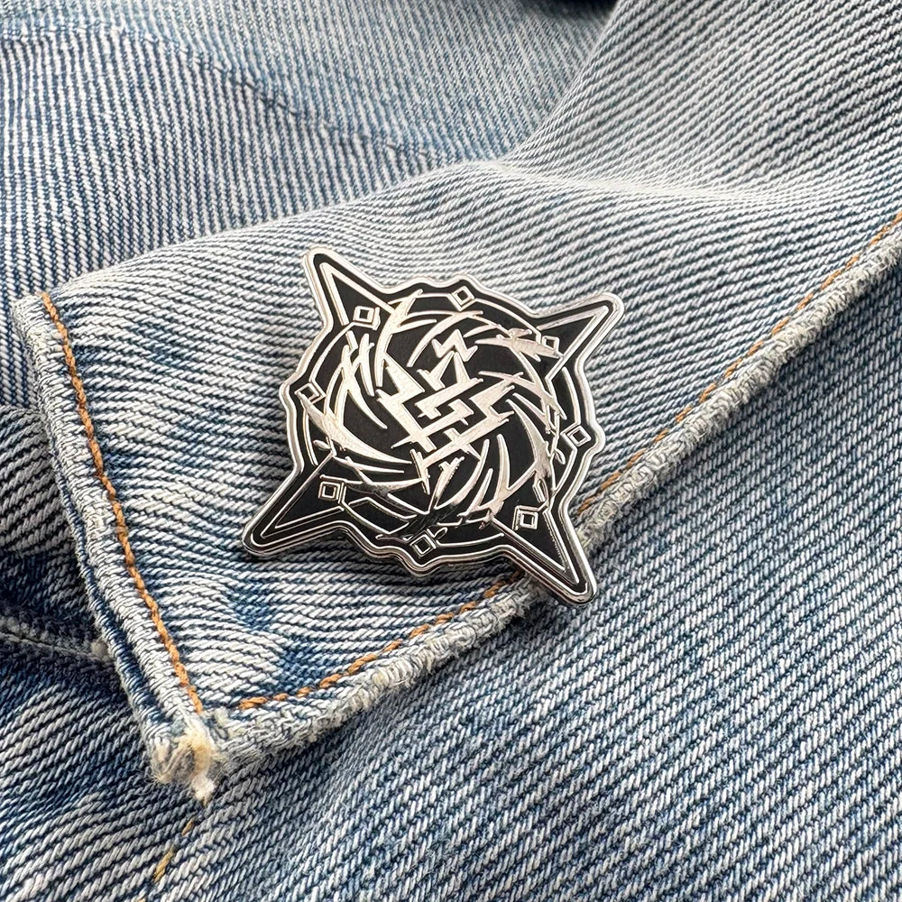 Lord of the Mysteries Storm Pathway Symbol Button Pin