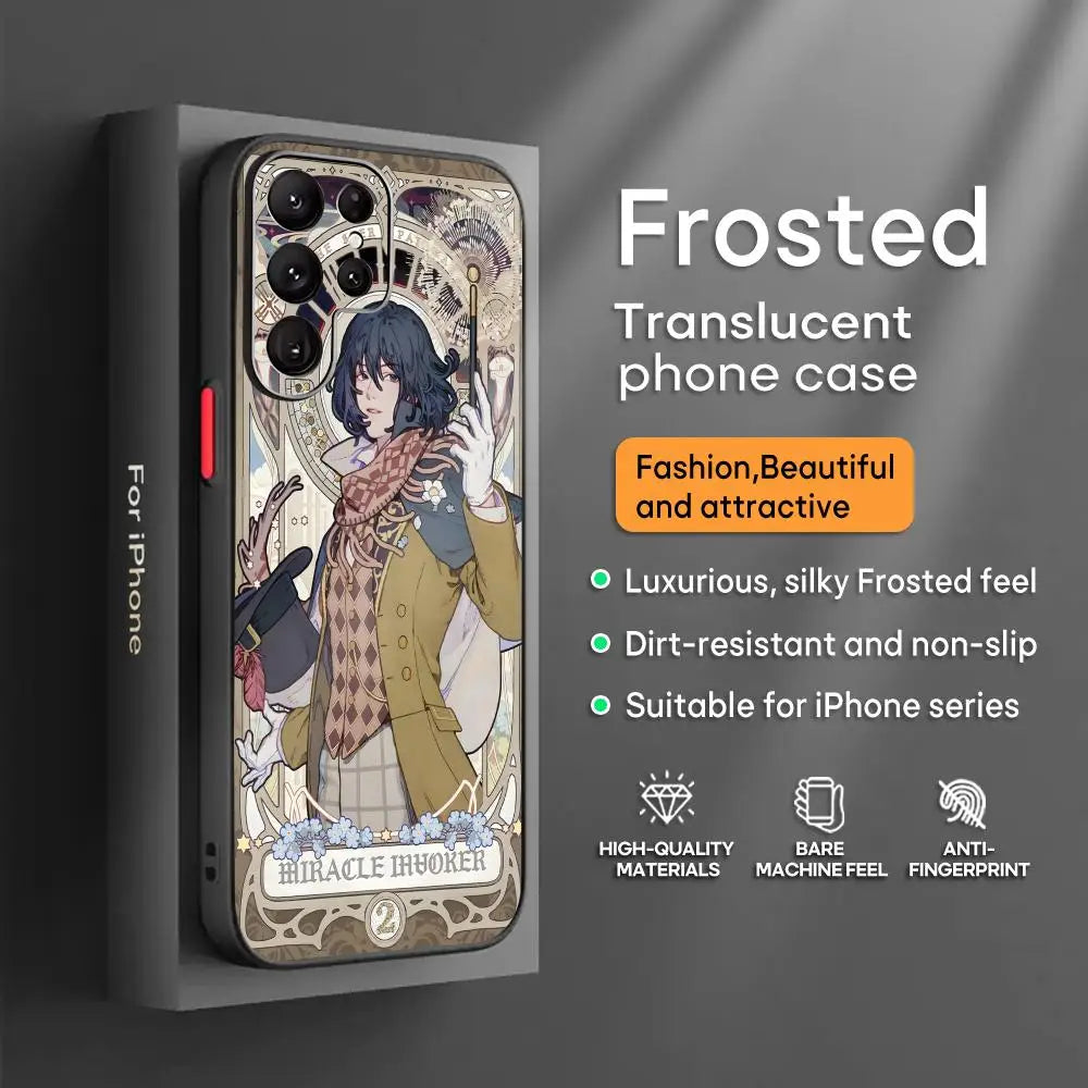 Lord of Mysteries Miracle Invoker Fool Pathway Frosted Samsung Galaxy Case