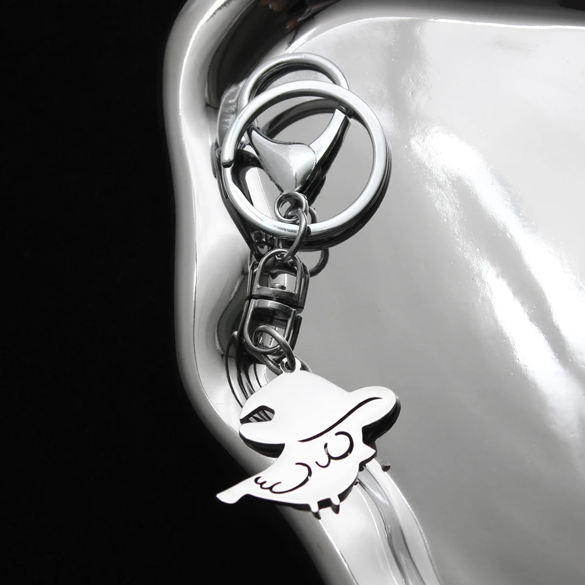 Lord of the Mysteries Mr. Fool Chicken Keychain