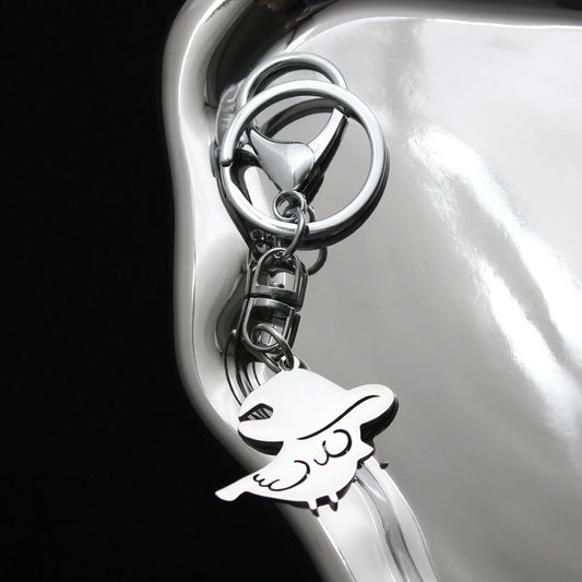 Lord of the Mysteries Mr. Fool Chicken Keychain