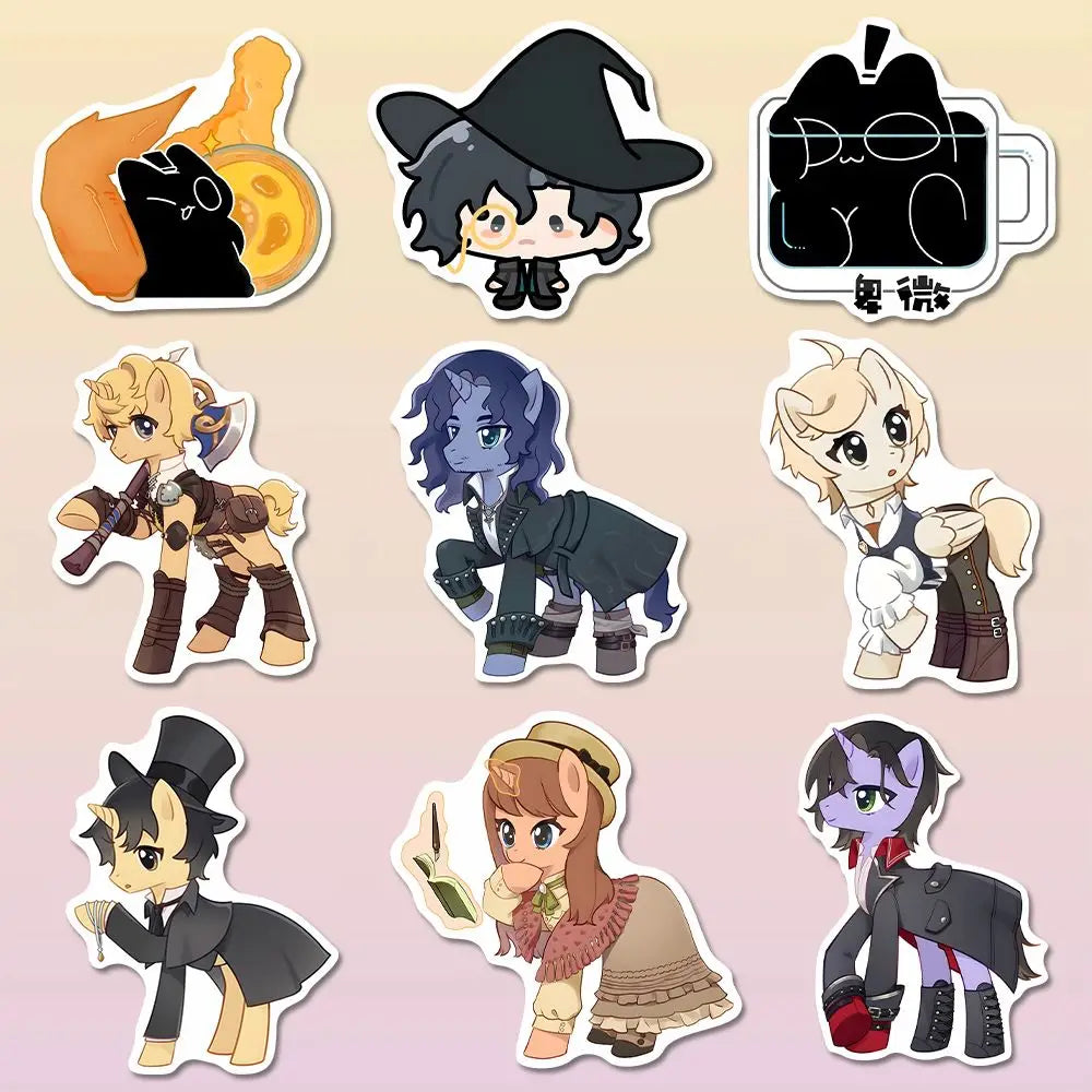 Lord of the Mysteries – 53pcs Chibi Sticker Pack (Mystic Characters Edition)
