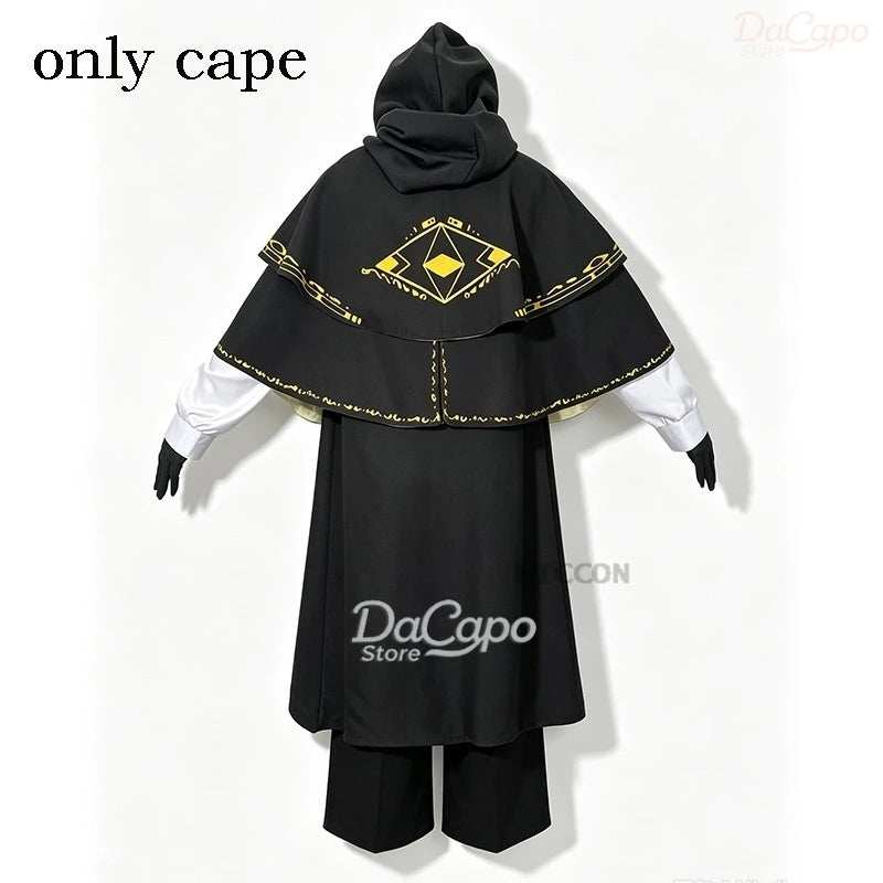 Lord of the Mysteries Klein Moretti The Fool Yellow Cloak Cosplay Costume