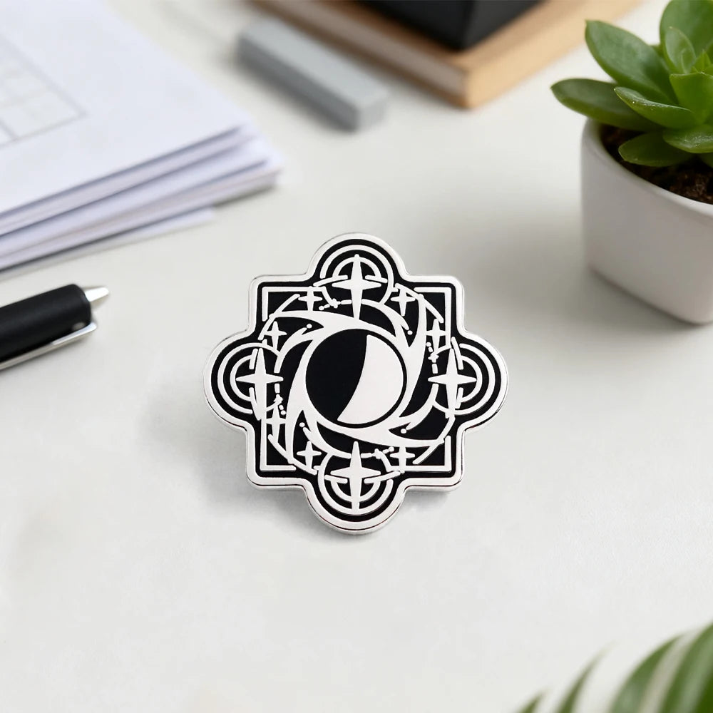 Lord of the Mysteries Goddess Church Symbol Button Pin