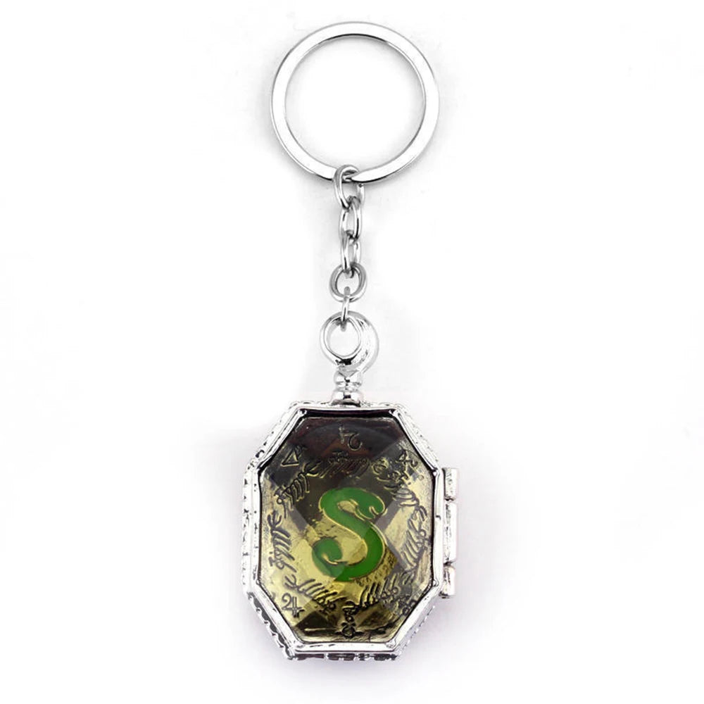 Lord of the Mysteries – Horcrux-Inspired Necklace & Keychain Set (Mystic Relic Duo)