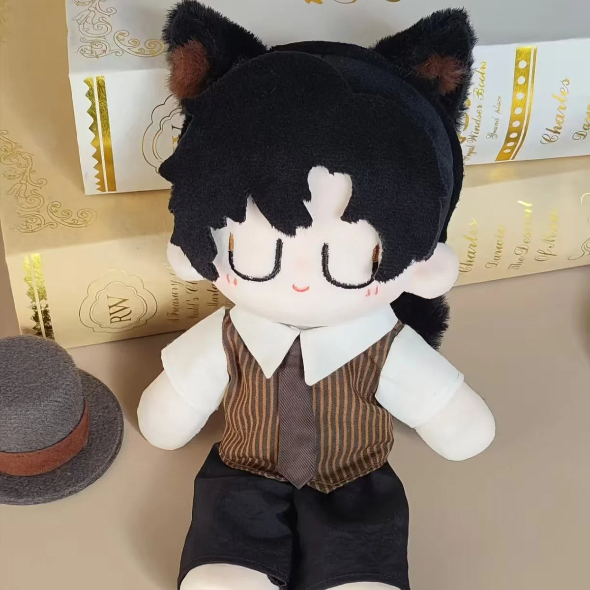 Lord of Mysteries Klein Moretti Proud Meow 17cm Plush Soft Doll