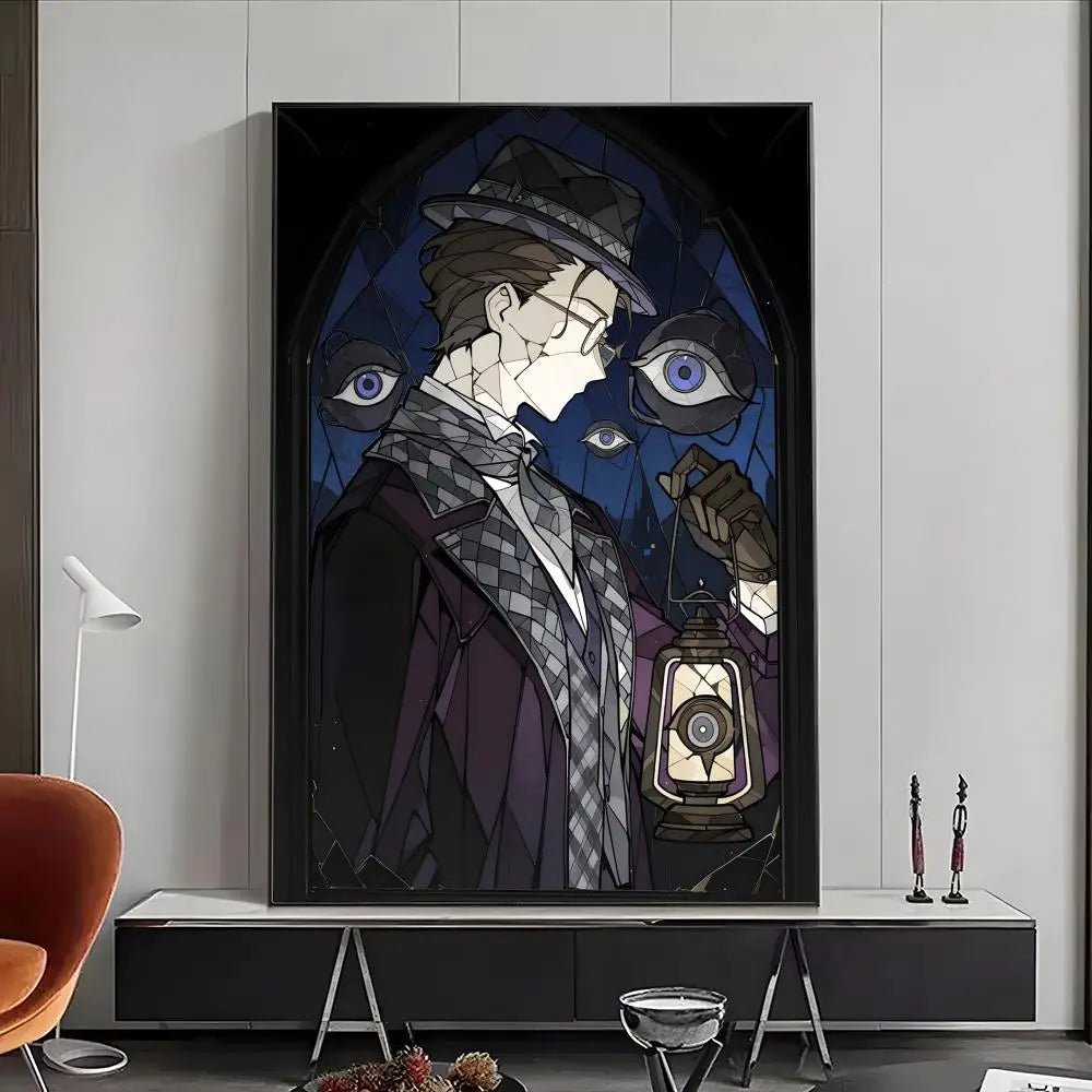 Lord of Mysteries Klein Moretti Sherlock Moriarty Wall Art Poster