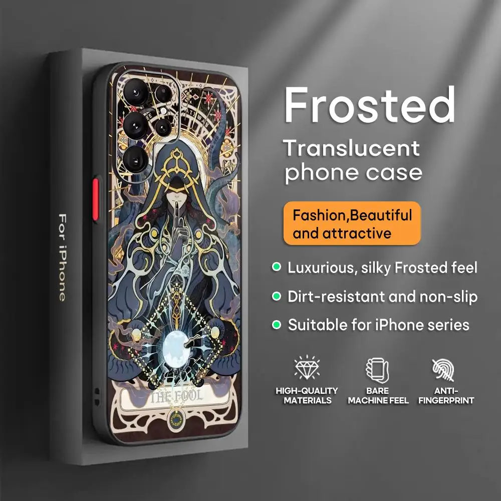 Lord of Mysteries The Fool Tarot Card Frosted Samsung Galaxy Case