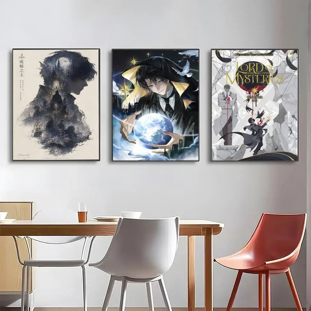 Lord of Mysteries Klein Moretti Celestial World Wall Art Poster
