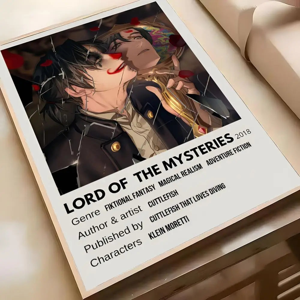 Anime Lord of the Mysteries Klein Moretti Mirror Fantasy Wall Poster