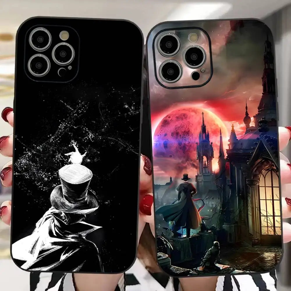 Lord of the Mysteries iPhone Case – Red Moon Gothic City