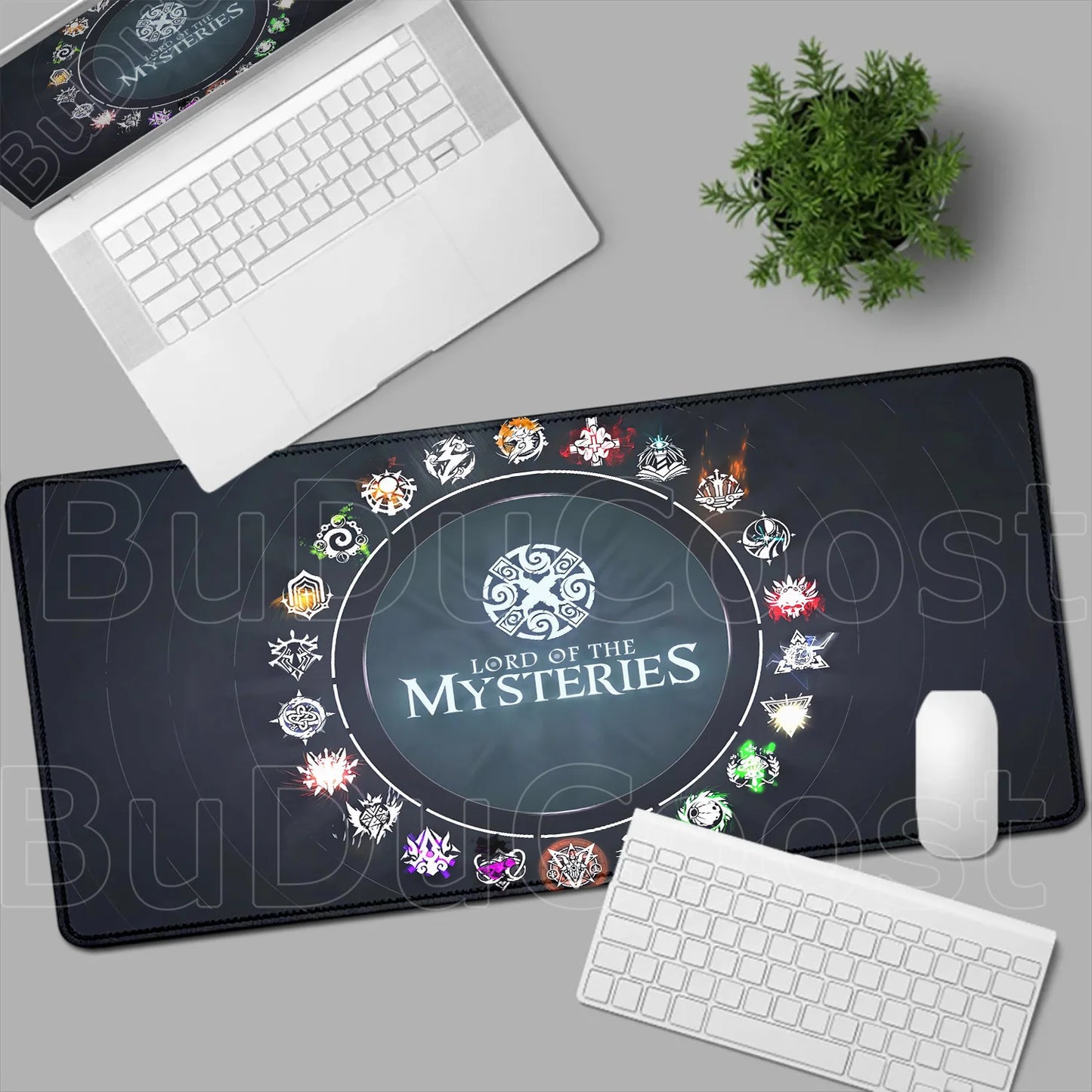Lord of the Mysteries Anime Mouse Pad – Mystic Path Symbols
