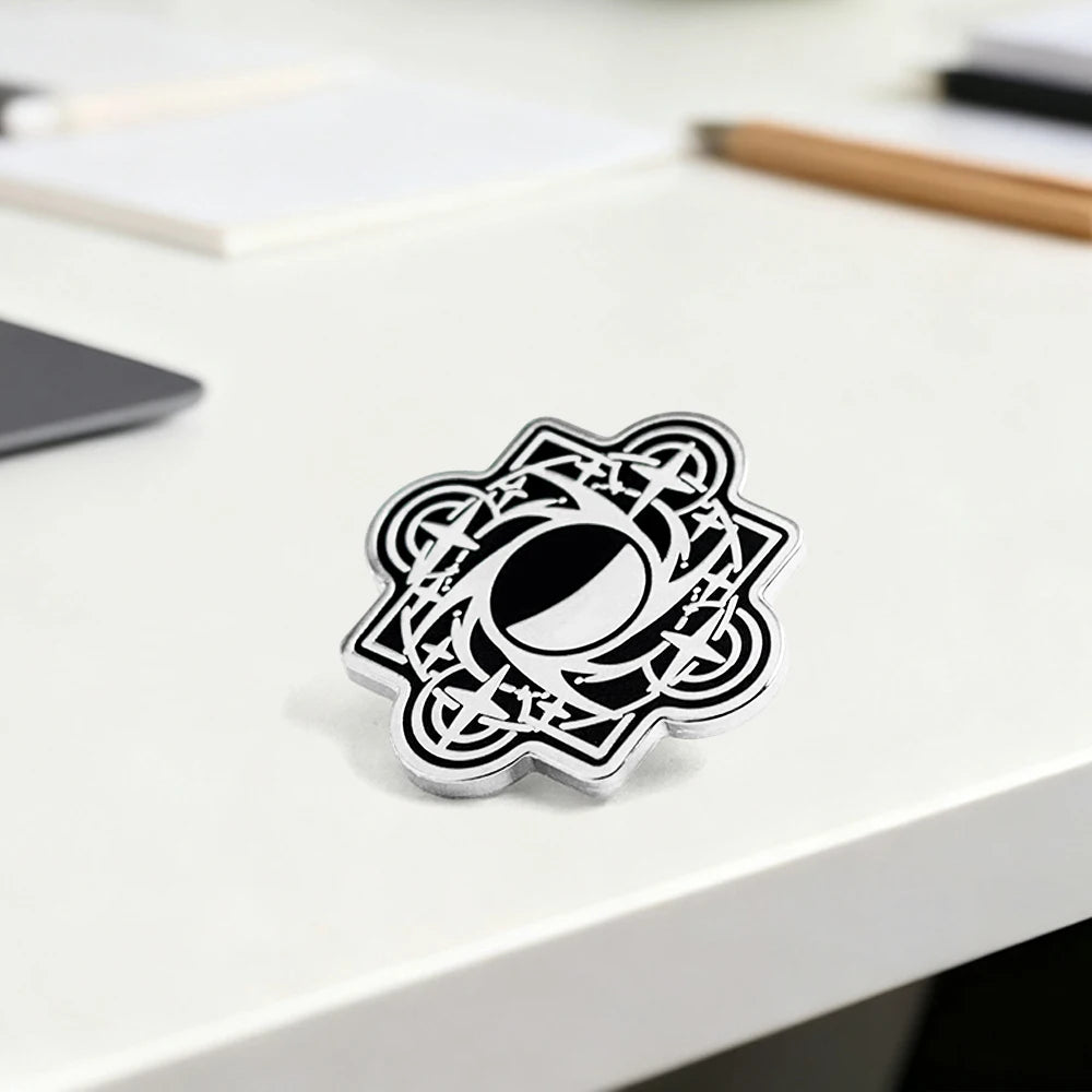 Lord of the Mysteries Goddess Church Symbol Button Pin