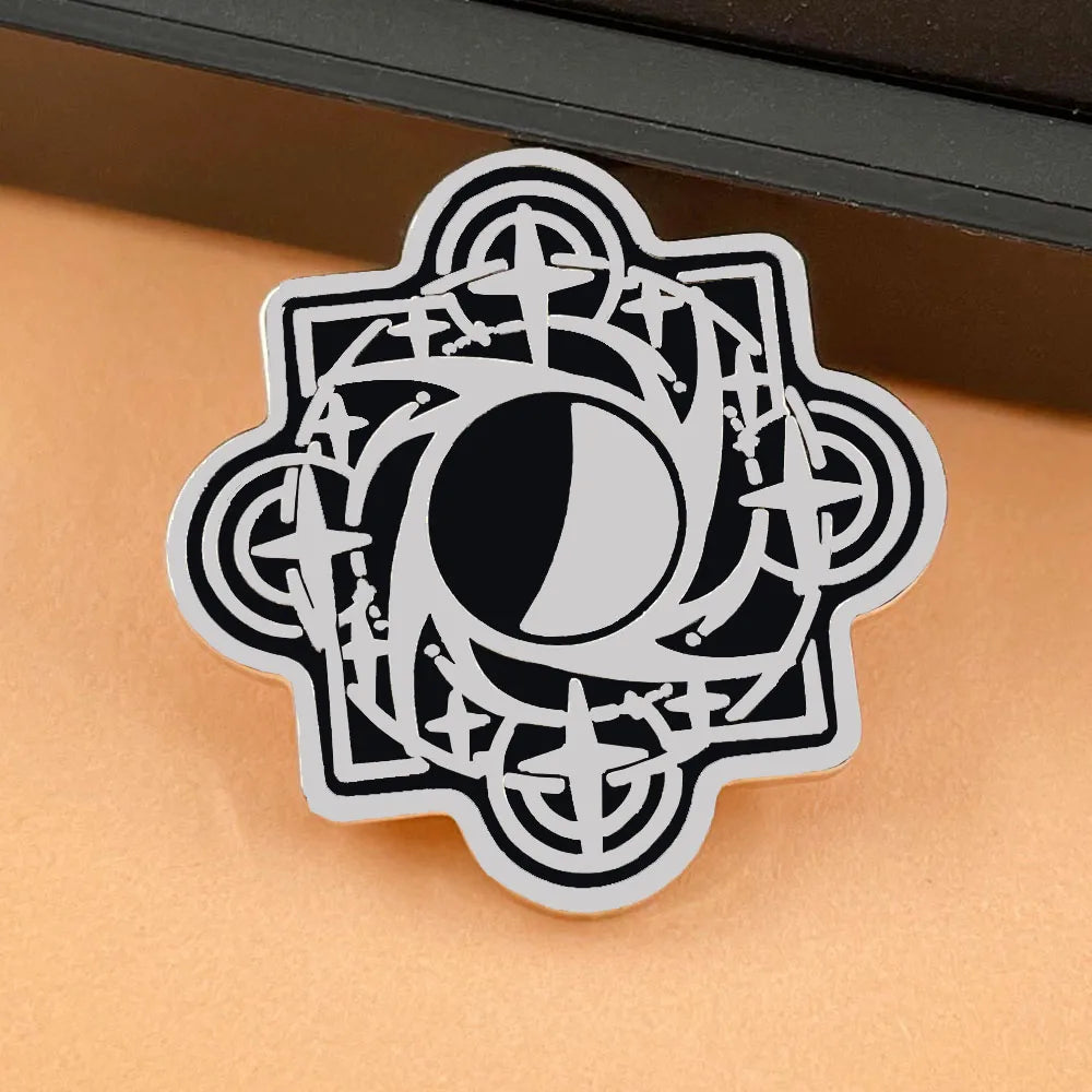 Lord of the Mysteries Goddess Church Symbol Button Pin