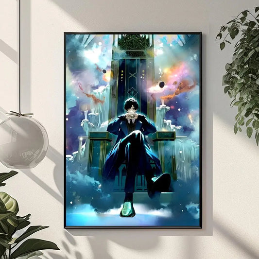 Lord of the Mysteries Klein Moretti “The Fool” Throne Poster Wall Art