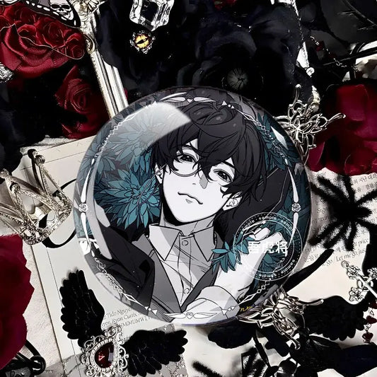 Klein Moretti Audrey Hall Anime Badges Pins Lord of Mysteries Women Brooch Fashion Cartoon Cosplay Brooches for Bag Accessorie